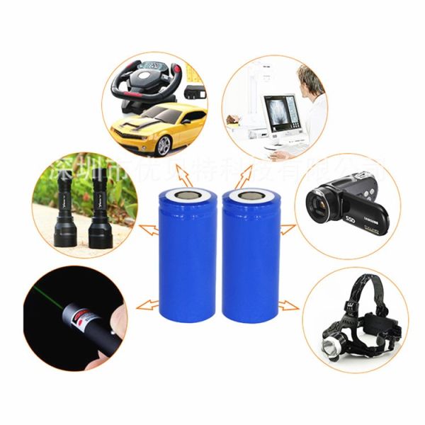32650 Lifepo4 Cells 26650 3.2V Lithium Ion Ferrous Phosphate Battery