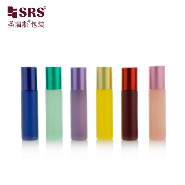 BLPM Glass Roll On Bottle Customized 4ml 5ml 8ml 10ml For Personal Care Usage