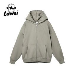 Street Hoody Crop Top Designer Algodão Poliéster Hoody Homem Sweatshirt Homens Full Zipper Slim Street Wear Hoodie