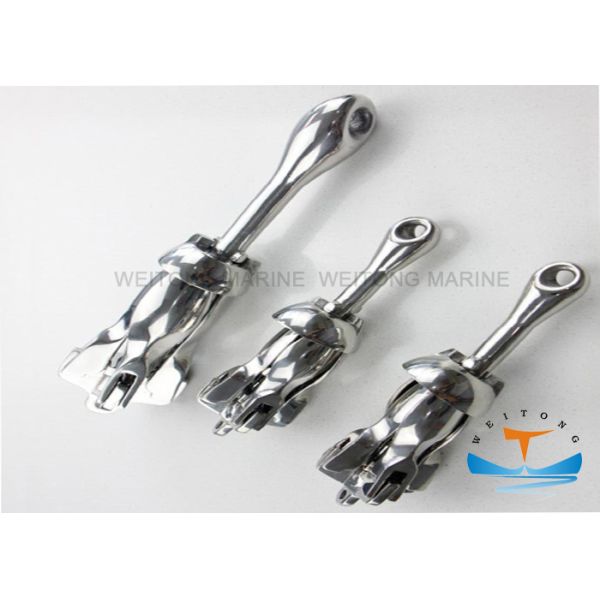 Stockless Marine Boat Anchors Dnv Certificated Suitable For Sandstone And Soil