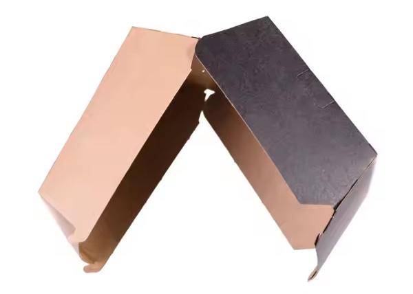 Customized Different Shape Corrugated Disposable Food Packaging Eco-Friendly Hamburger Boxes Bulk