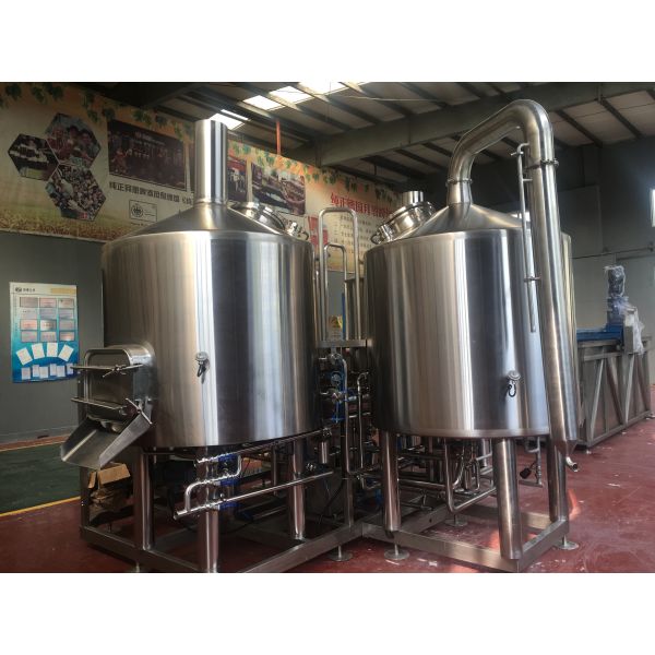 Vertical Industrial Brewing Equipment SS304 Fermentation Tanks Beer Mash Tun
