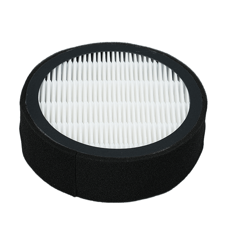 Mini Round HEPA Filter for Desktop Vacuums Custom Dimensions, High-Efficiency Ratings