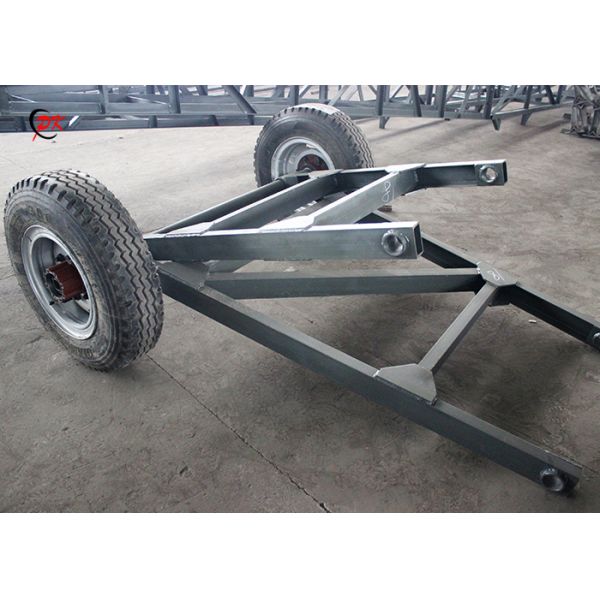 50m Movable Green Carbon Steel Mobile Flat Belt Conveyor Fertilizer