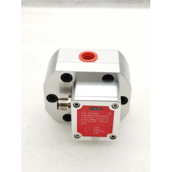Accuracy Gear Positive Fuel Oil Replacement Aluminum Output Unit Gear Flow Senor