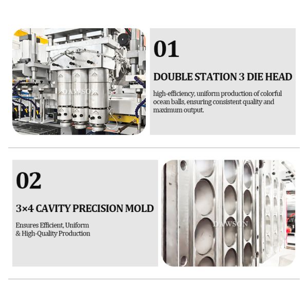 HDPE PP PE LDPE Children Kids Ball Blowing Moulding Machine Plastic Ocean Balls Sea Ball Blowing Making Machines