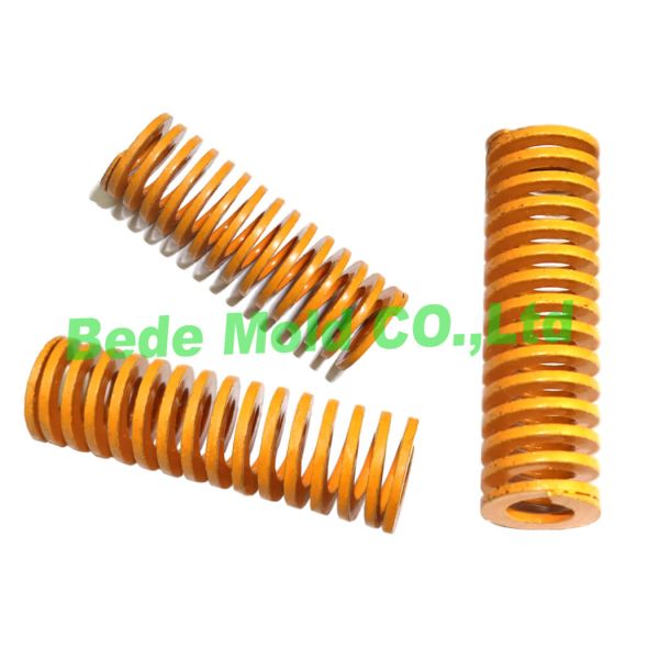 Metal Yellow Die Springs Mold ISO10243 , Injection Mould Industrial Coil Springs