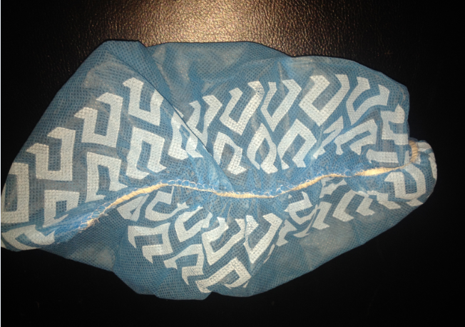 Ботинок латекса свободный хирургический покрывает устранимый размер полипропилена не сплетенный всеобщий