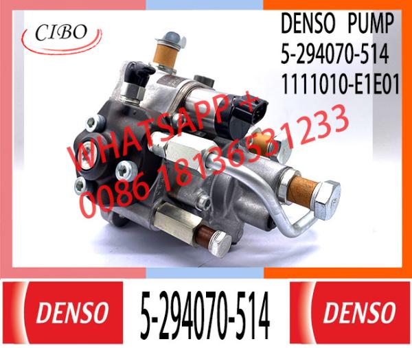 High Pressure Common Rail Diesel Fuel Injector Pump 5-294070-514 1111010-E1E01 for HYUNDAI Engine
