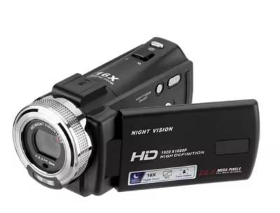 Vlog Caméra vidéo numérique 4k Caméscope à domicile Film 1080P HD Avec vision nocturne infrarouge
