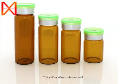 Mini Pharmaceutical Glass Bottles Vials 5ml 10ml 15ml Clear Amber Color