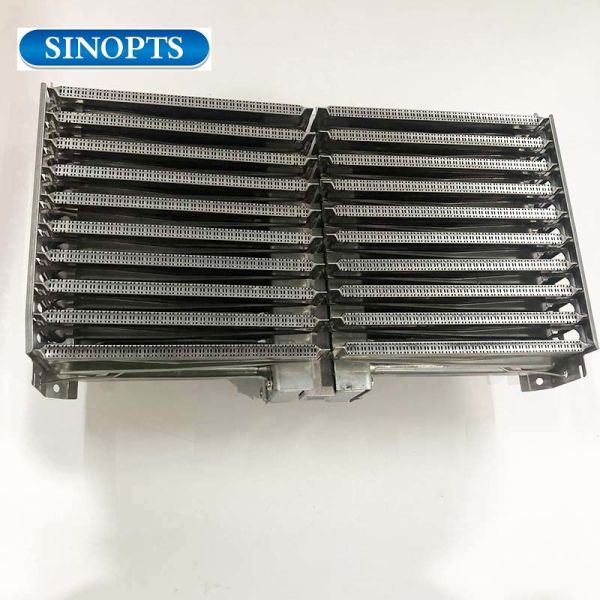                  10 Rows Gas Boiler Steam Fire Row Stainless Iron Zinc Plate Burner Tray for Boiler Spare Parts for Replacement             