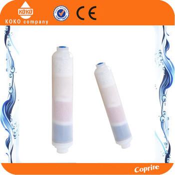 Substituição de cobre do filtro em caixa de água do bloco do carbono do luxuoso para o sistema do Ro de 4 fases