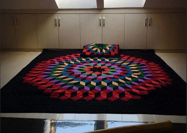 Unique Tetris  Patchwork Bedding Sets , Handmade Hotel Style Bedding Sets