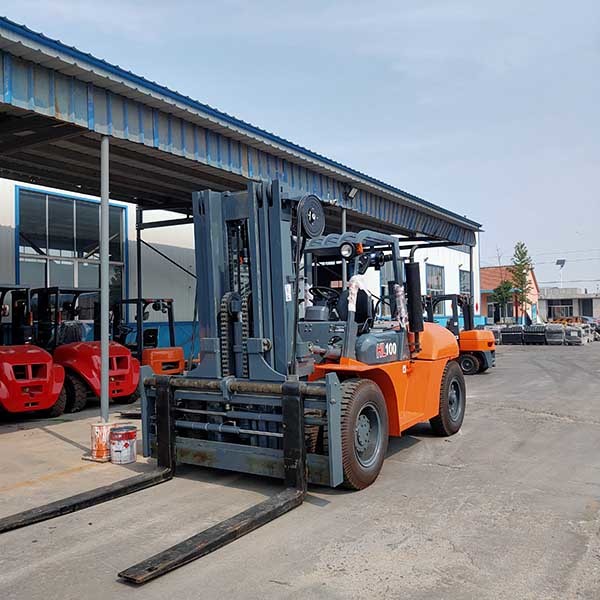 CPCD100 10 Ton Diesel Forklift Chinese Xichai 4df3 Diesel Counterbalance