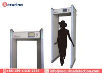 Promenade IP65 imperméable par le détecteur de sécurité dans les aéroports de porte avec l'écran de l'affichage à cristaux liquides 7inch