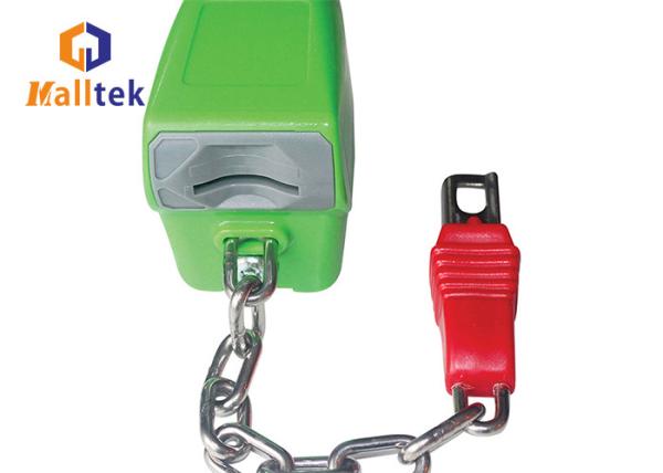 Fechamento plástico da moeda do trole da compra do supermercado do anti roubo do OEM