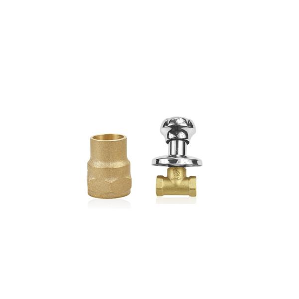 O igual fêmea de bronze forjado do cotovelo dos componentes do permutador de calor da compressão deu forma