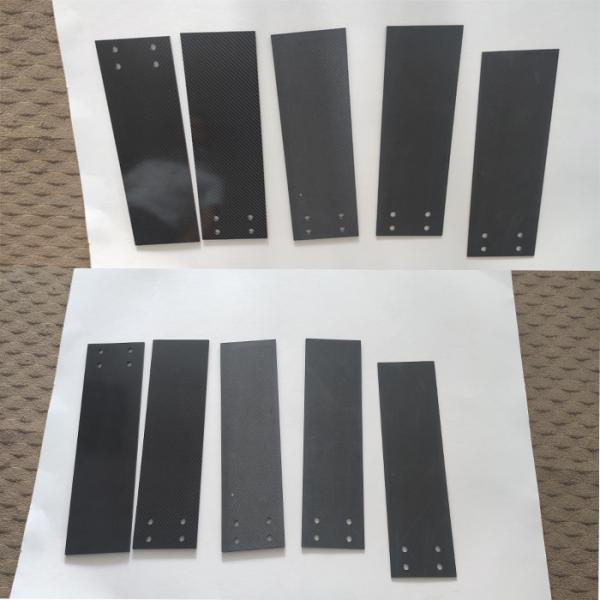 Gloss finished 6mm Carbon Fiber panel 3K Twill for industry parts