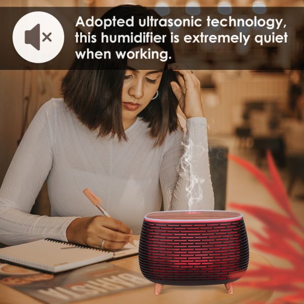 Private Model Factory Price Wholesale Aroma Essential Oil Diffuser/Humidfier With 7 Led Light and Waterless Auto Shut-Off