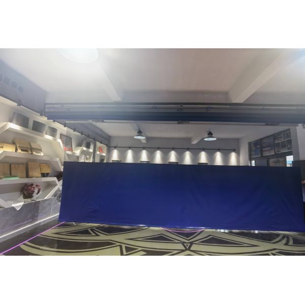Customizable Size High-Strength PVC Divider Curtain for Sports Hall with 7.5m/min Lifting Speed