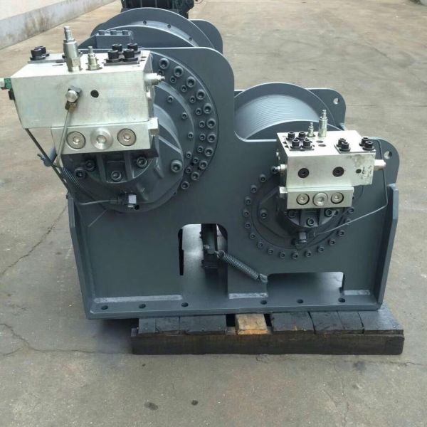 Baixa energia que consome a eficiência hidráulica industrial começar e de funcionamento da elevação do guincho