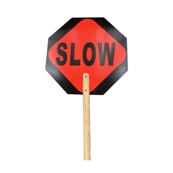 Customized 28" Stop Sign Yard Alarm Reflective Safety Warning Sign Board Double