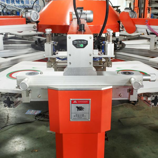 Fully Automatic T Shirt Screen Printing Machine Manual 6 Color 12 Station