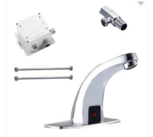 AC DC Single Cold Basin Tap Automatic Wash Basin Tap For Bathroom