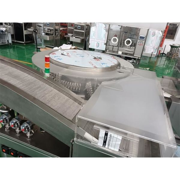 Compact Ultrasonic Ampoule Washing Machine (1000 BPH)
Automated Precision Cleaning for R&D and Pilot-Scale Life Sciences Formulations