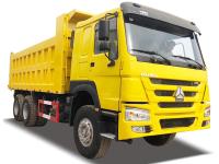 371HP amarelo usou o Euro resistente 2 do descarregador dos caminhões basculantes 3000kg