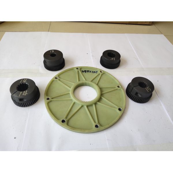 245MM Coupling Connection Plate 50Teeth Excavator Accessories