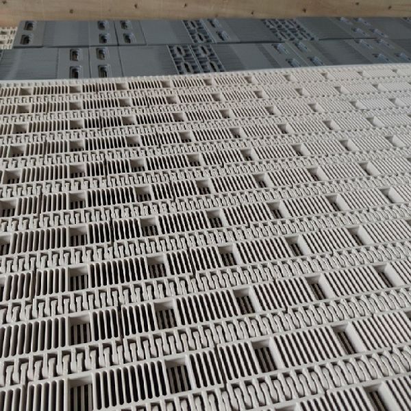 Venta de cinturones modulares de plástico de la serie 4809 con costillas levantadas