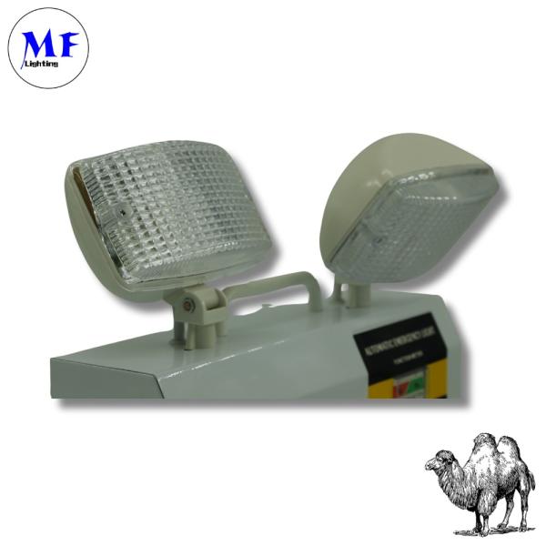 10W Twin Head Emergency Light For Subway Train Station Shopping Mall