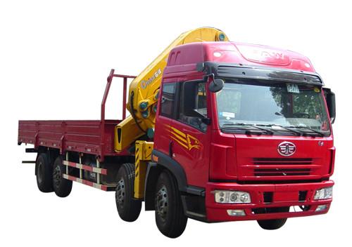 1T 16T folded arm lorry-mounted crane truck crane sell