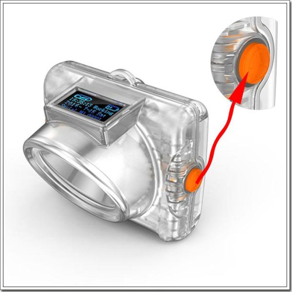 15000Lux Brillo LED Mineros lámpara de tapa de carga inductiva magnética IP67