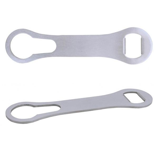 Cool Innovative Promotion Fancy Gift Brushed Metal Stainless Steel Bar Blade Speed Laser Blank Beer Bottle Opener