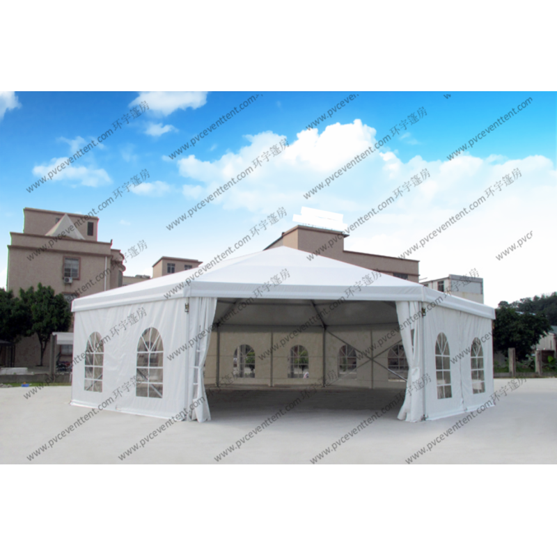 White Or Colorful PVC Roof Cover Outdoor Gazebo Tent , Pagoda Tent For Events