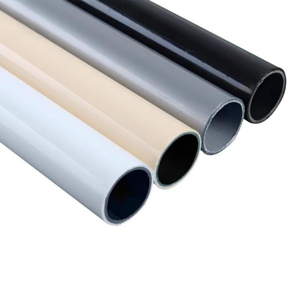 Color Coated Steel Lean Pipe Customizable Inner And Outer Plastic-Coated