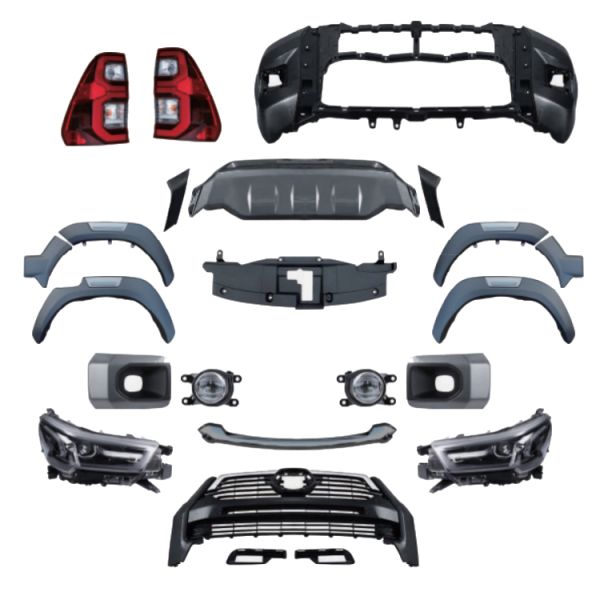 2020 Toyota Hilux Revo Vigo Rocco with Full Set Body Kit and Custom Logo