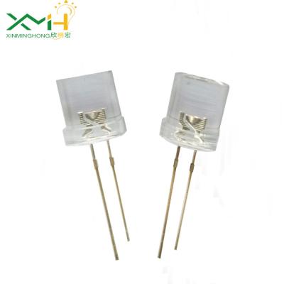 8mm 3.4v Green AlGaInP Water Clear LED 2000mcd LED Lamp Diode