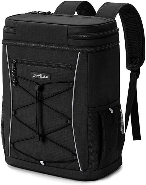 Reflective Strip Insulated Cooler Bags Waterproof 30 Can Soft Sided Cooler