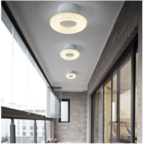 Corridor  Lighting LED Lamp Round Shape White Color Ceiling Lamps 3000K/4000K/6000K