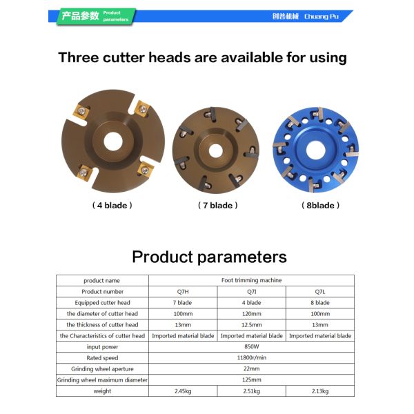 Круглое копыто скотин диска точильщика копыта уравновешивая глупую машину утески копыта