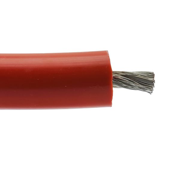 100kV High Voltage Silicone Cable Industrial Grade Red Power Cable