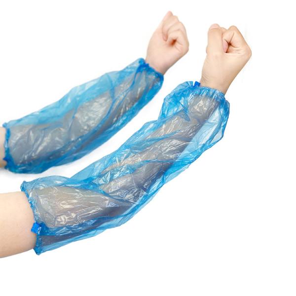 Oversleeve Cover Disposable Arm Sleeve Cover Transparent Pe/cpe Plastic Men Women Disposable Free Samples Waterproof Sle