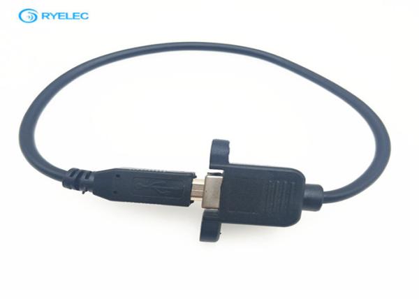 cabo de impressora de USB da montagem do painel de 30cm, conjuntos de cabo industriais das peças elétricas