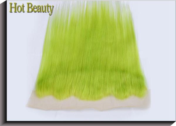 Full Cuticle Human Hair Lace Closure Straight For Salon Lace Size 4 X13