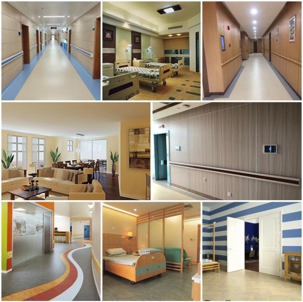 PVC Wood Grain Plastic Cladding 2m 5m Grey Wood Effect Pvc Cladding