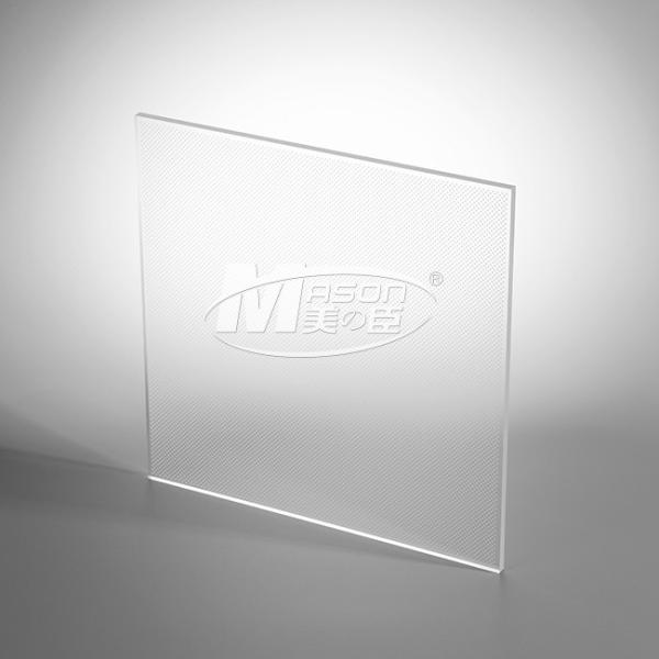 Laser Dot Plexiglass LGP Acrylic Light Guide Plate With High Light Output